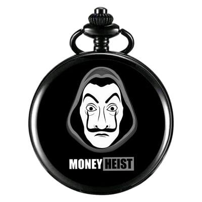 Money Heist Pocket Watch Keychain