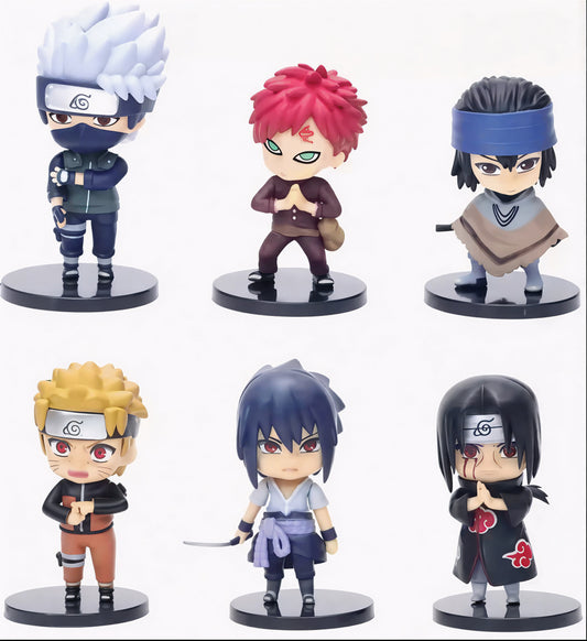 Naruto Miniature Set Of 6 Piece