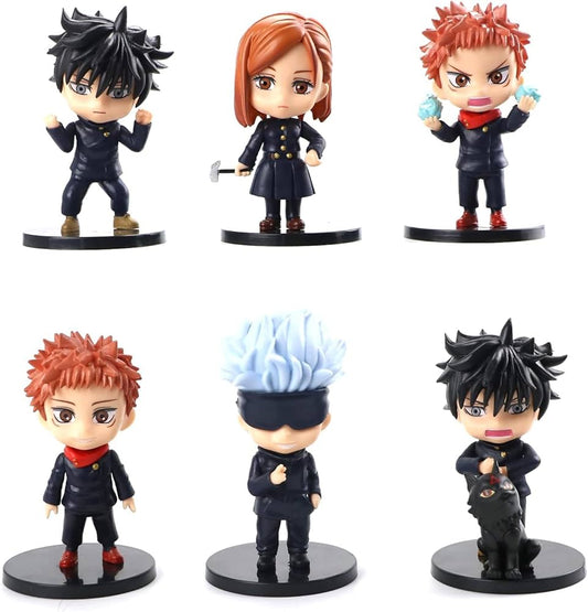 Jujutsu Kaisen Mini Action Figure Set Of 6 Piece