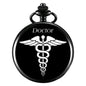 Doctor Pocket Watch Keychain