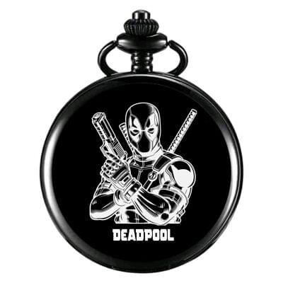 Deadpool Pocket Watch Keychain