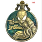 Spider Man Pocket Watch Keychain