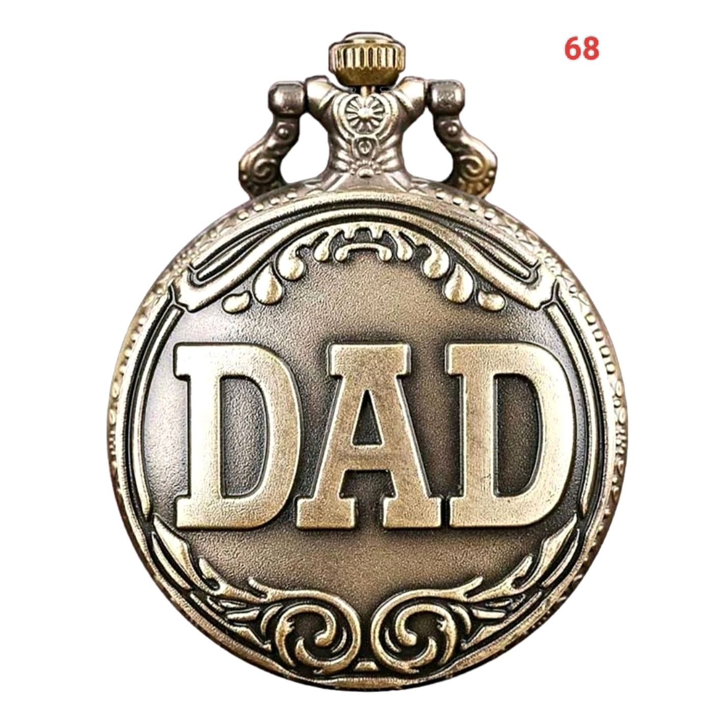 Dad Pocket Watch Keychain