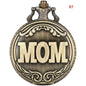 Mom Pocket Watch Keychain